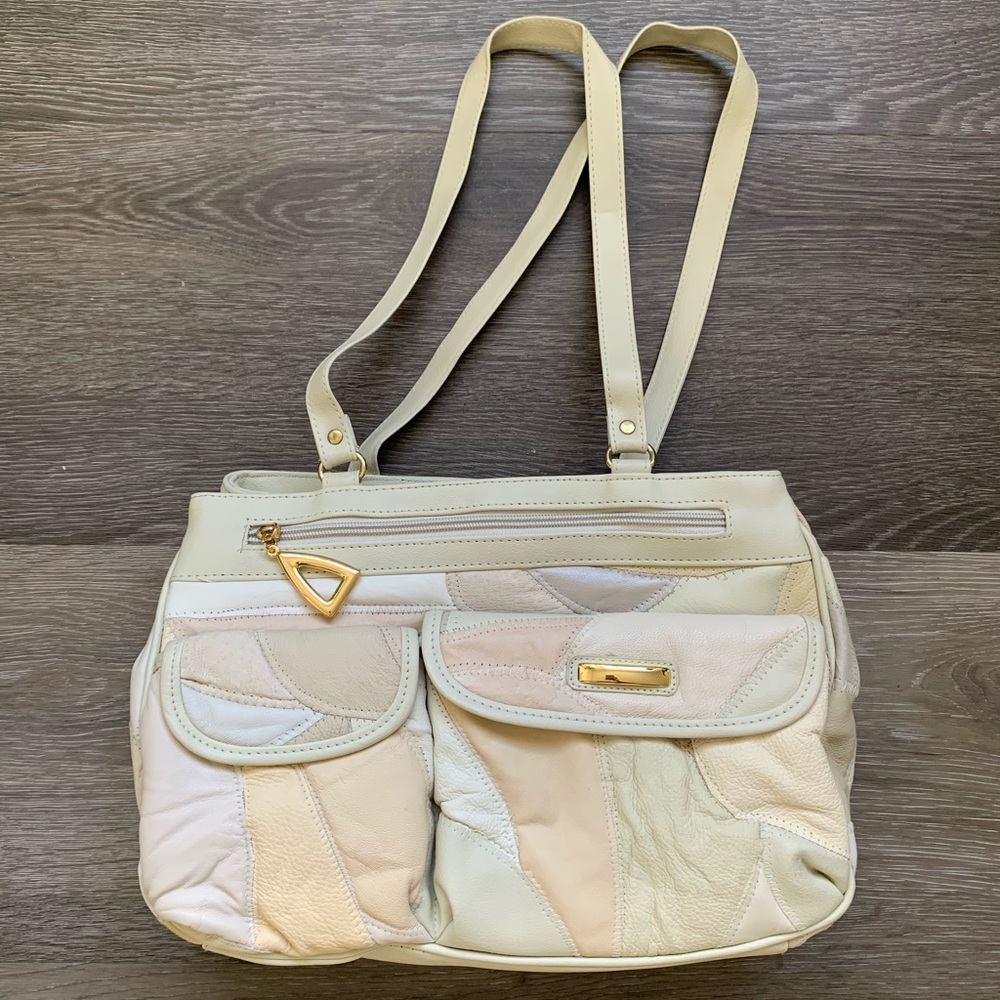 MOM’S PURSE PATCHWORK 80’s 90’s Shoulder Bag